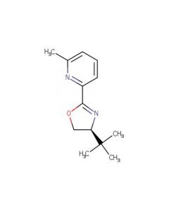 Astatech (S)-4-(TERT-BUTYL)-2-(6-METHYLPYRIDIN-2-YL)-4,5-DIHYDROOXAZOLE, 95.00% Purity, 0.25G